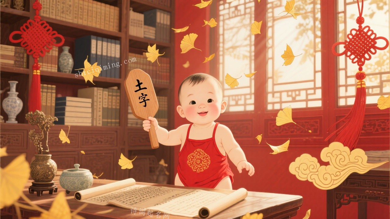 吉祥大气带土字男宝取名推荐｜福气满满的好听男孩名字精选