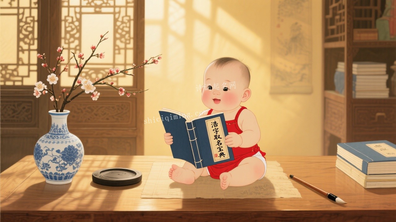 时尚好听的浩字男孩名字推荐：聪明可爱的宝宝取名灵感宝典