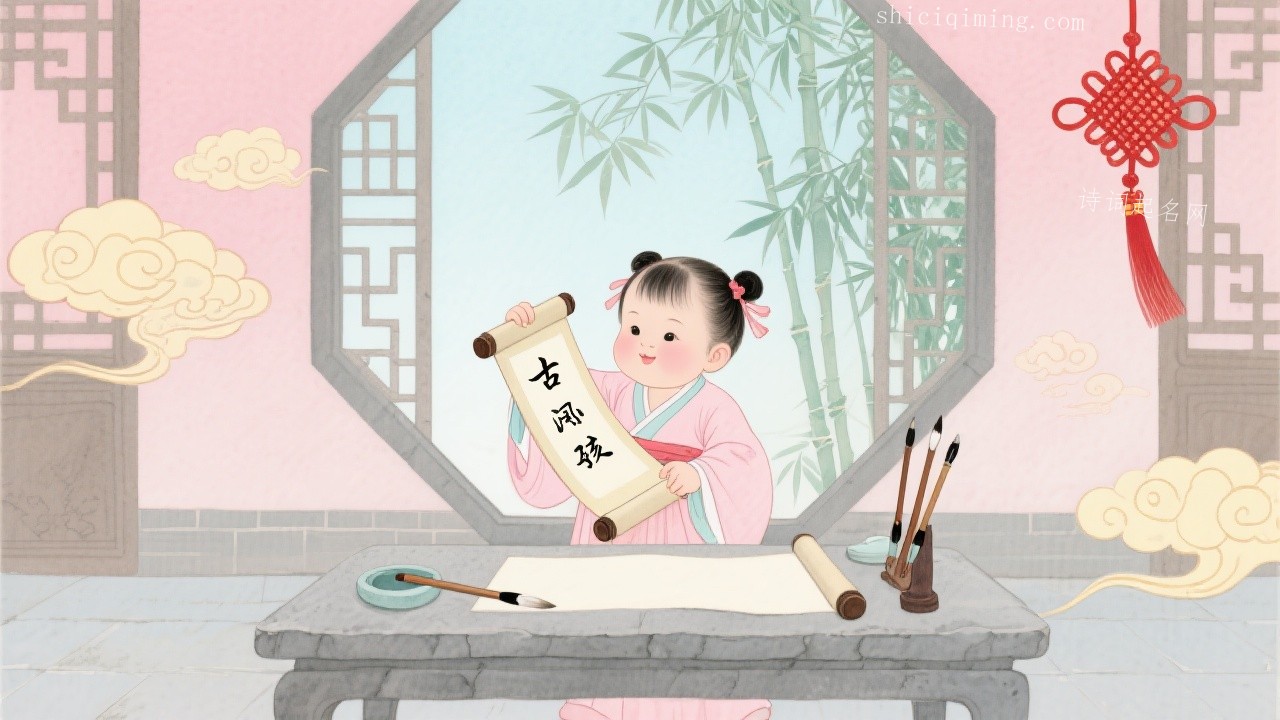 繁简相映的古风女孩名字精选