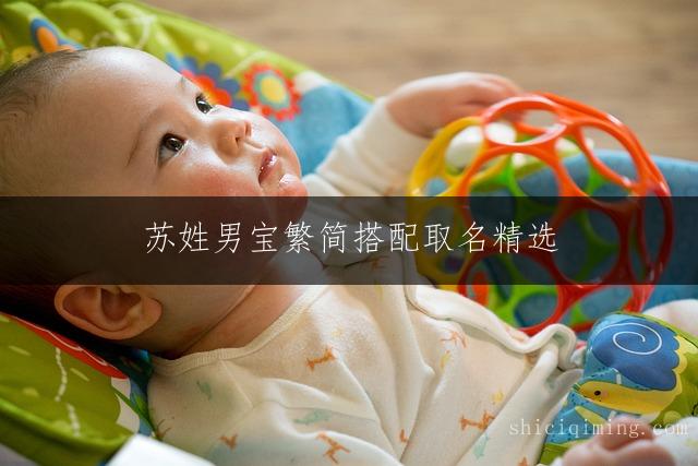 苏姓男宝繁简搭配取名精选