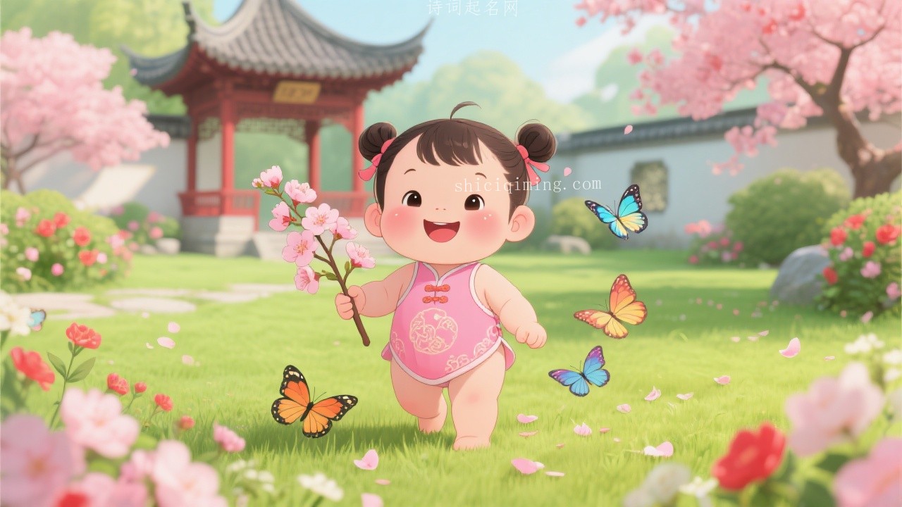 甜美可爱的何姓单字女孩名字精选
