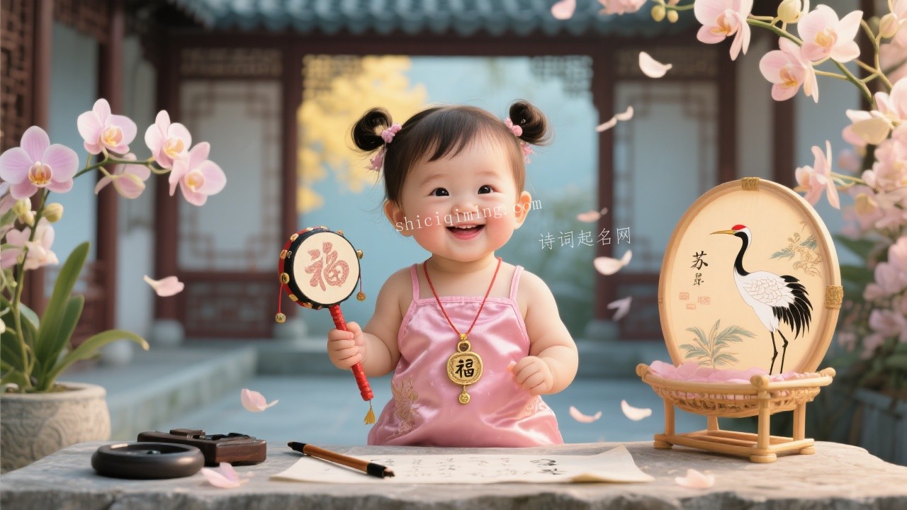 聪明可爱的苏姓女宝宝单字名字精选