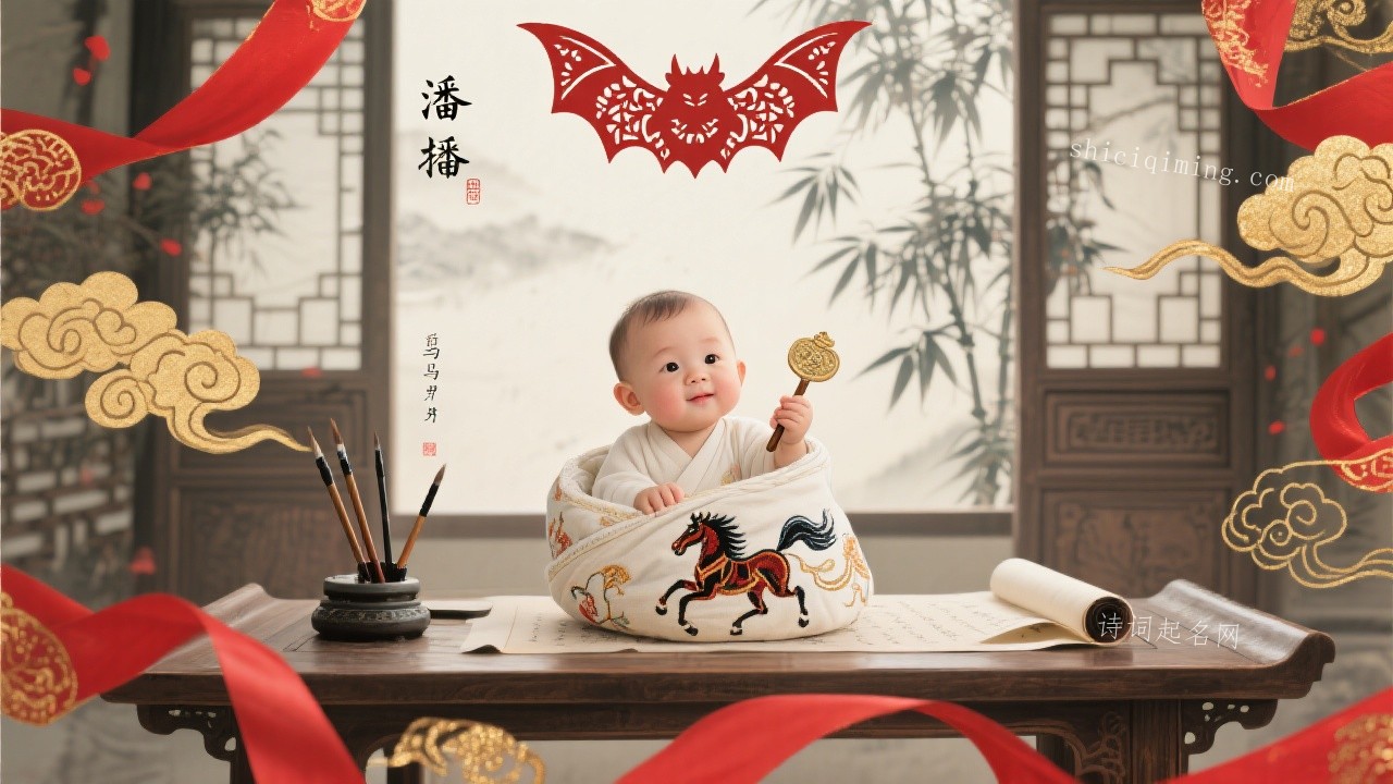潘姓属马男孩小众稀有名字精选