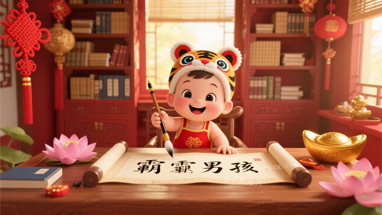 霸气男孩名字：繁简搭配命名精选