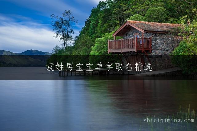 袁姓男宝宝单字取名精选，好听大气的吉祥有福气男孩名字推荐