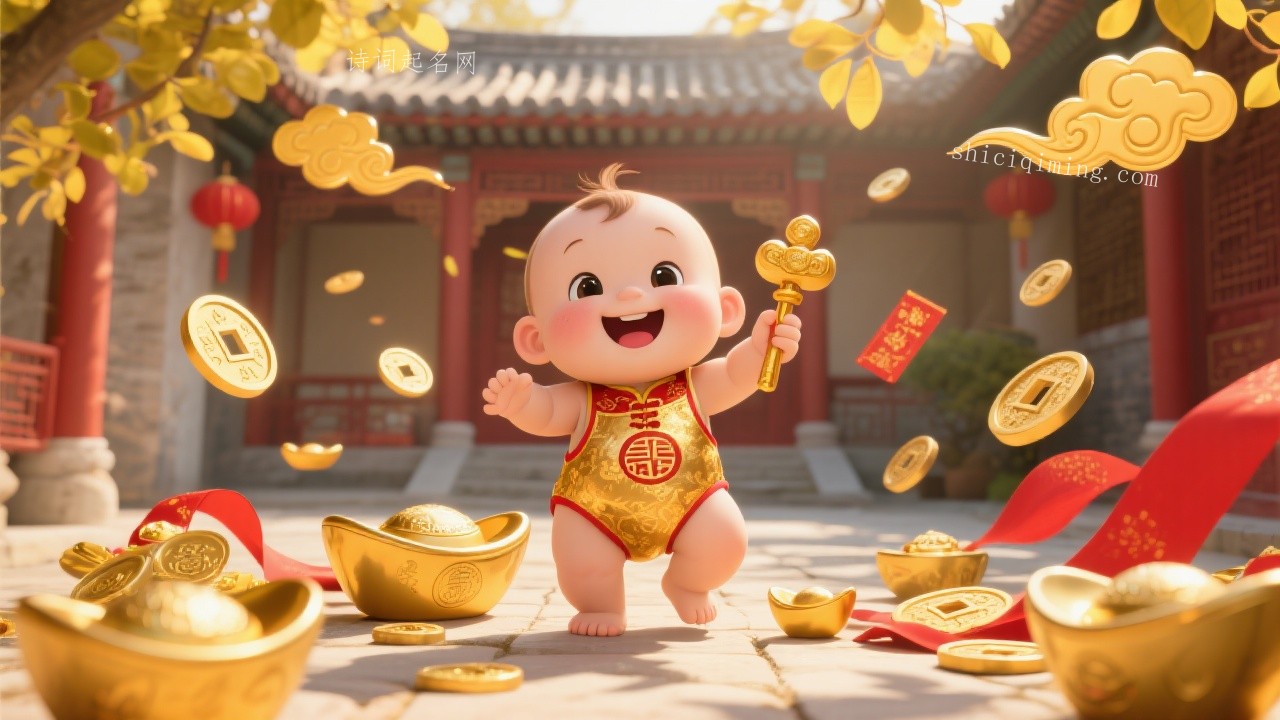 吉祥好听的五行属金男孩名字 赐予聪慧男宝福气满满的好名