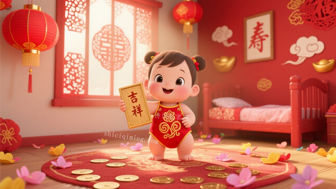 吉祥如意的五行属土女孩名字精选