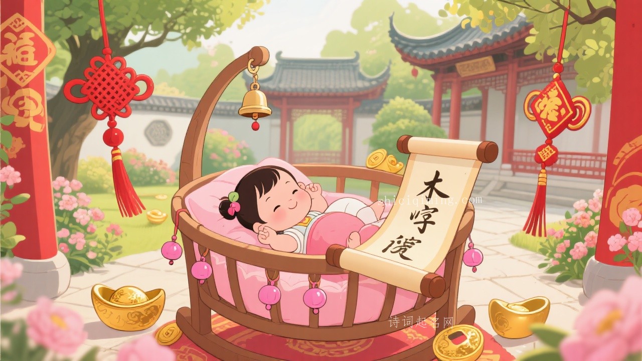 木字旁女孩起名必备：好听又有寓意的宝宝名字精选