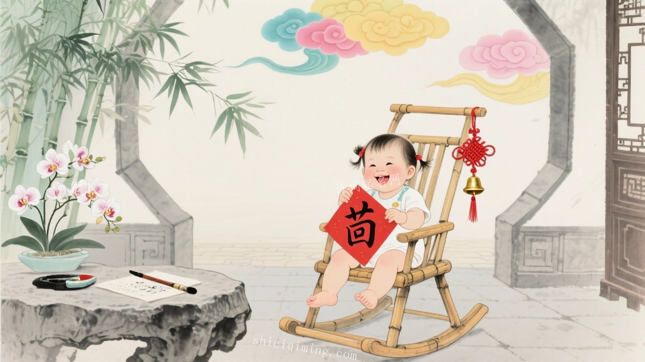 灵动聪颖的宝宝取名精选：清雅带茴字的女孩名字推荐