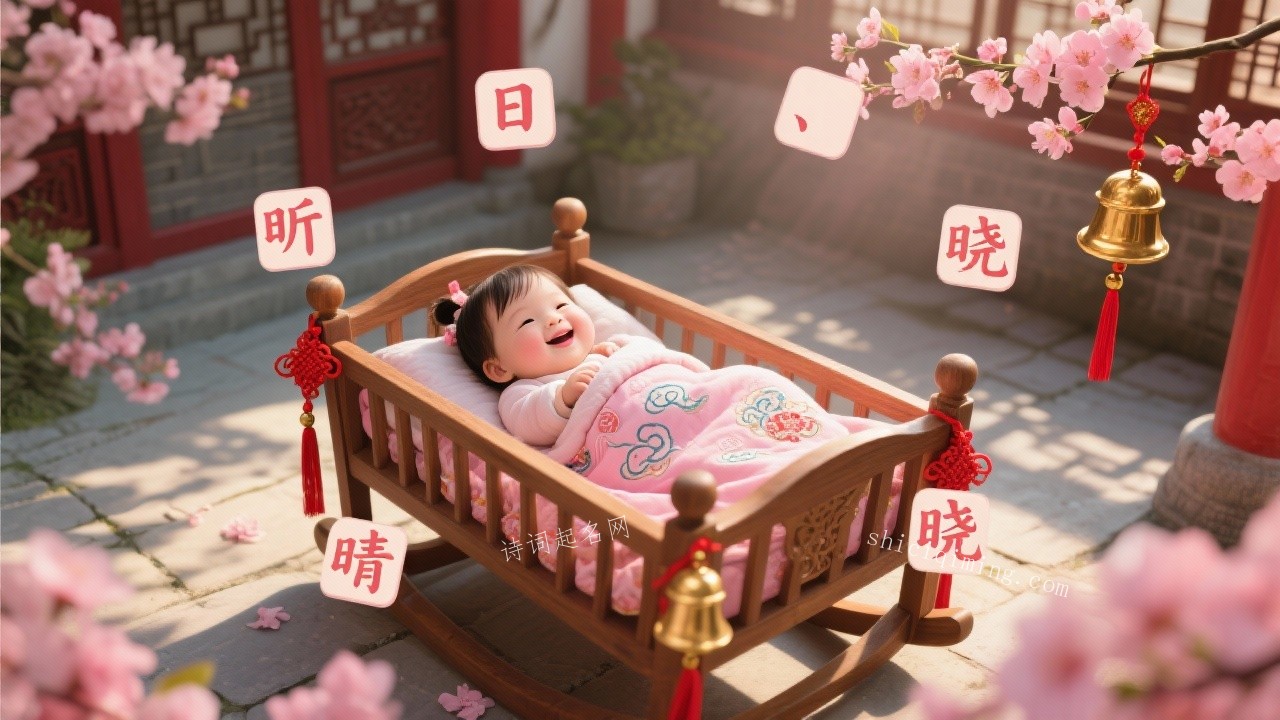 带日字旁的女孩名字精选