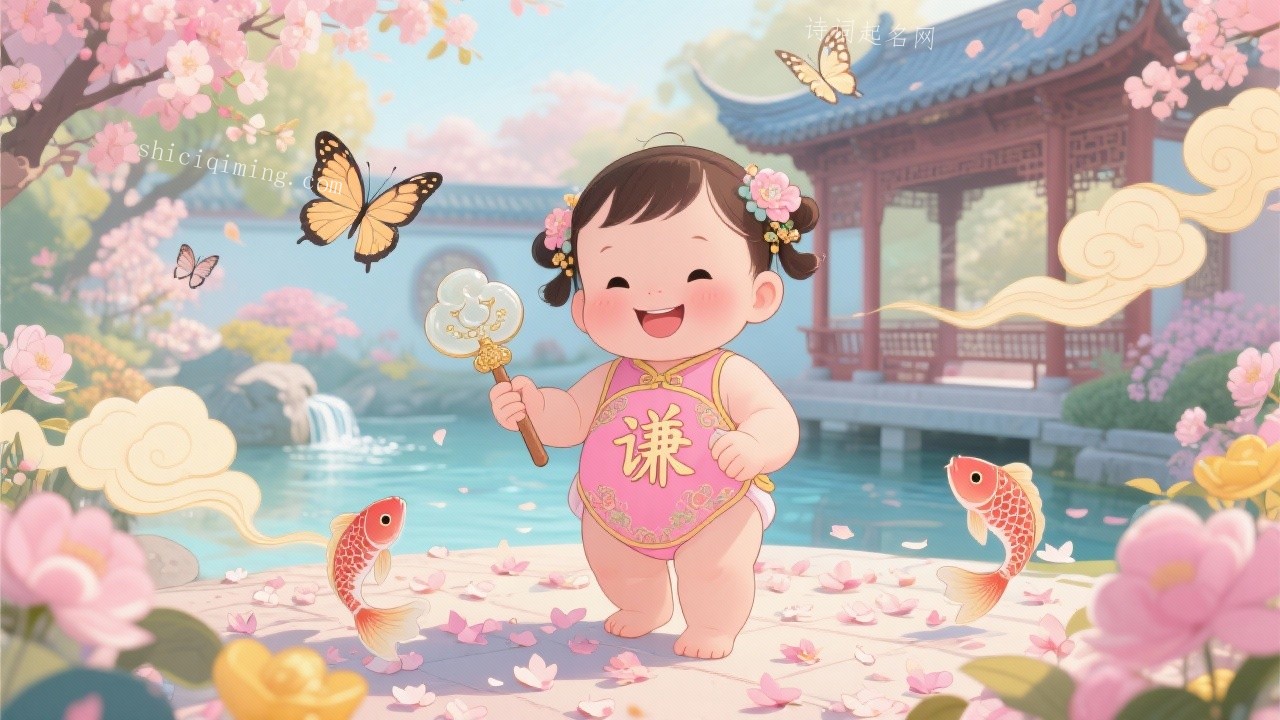 精选带谦字的灵秀女孩名字，赋予宝宝温婉典雅气质