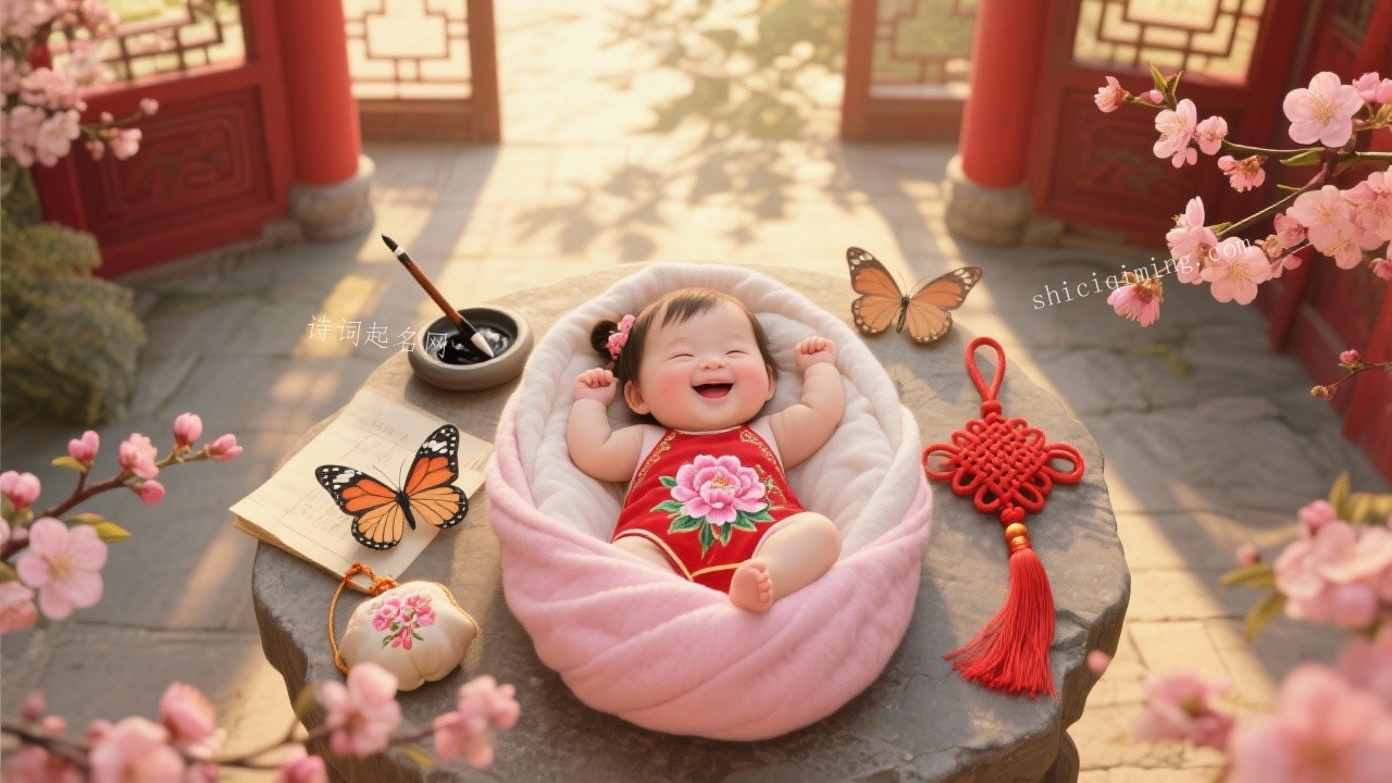 雅致搭配的女孩名字：繁简相宜