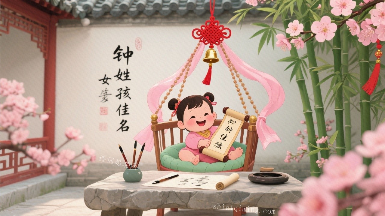 钟姓女孩名字大全：繁简相映